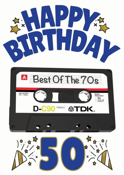 50th 50 Birthday Card 13067 created by ShortRound888
