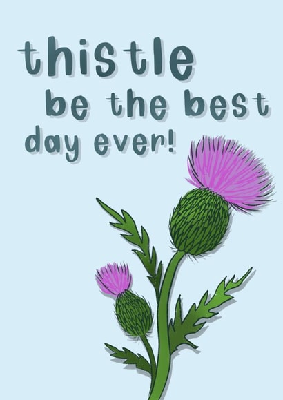 Thistle be fun created by Dizzie Bee UK