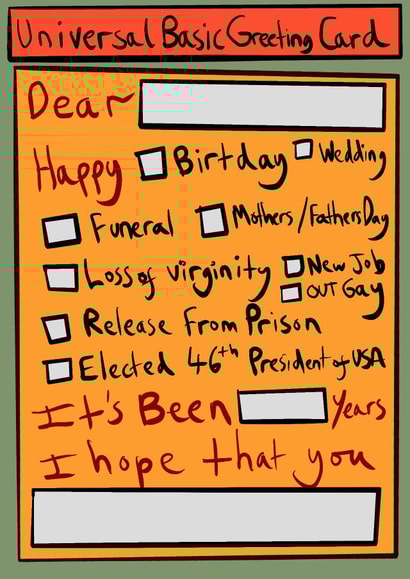 parody generic Birthday Card 43358 created by FASNASTIC LTD.