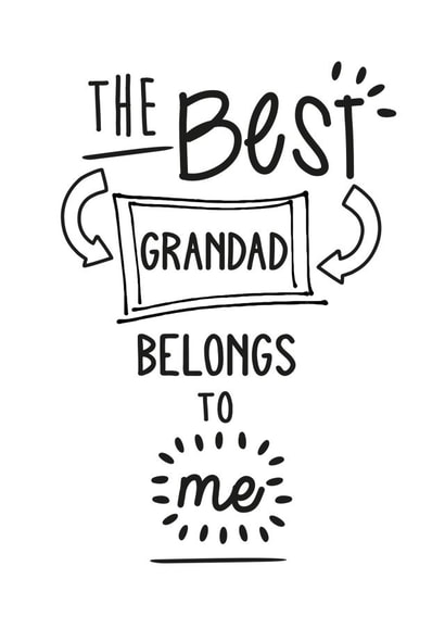best grandad Father's Day Card 9693 created by Jodie Gaul & Co