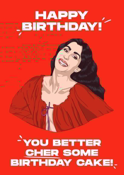 Cher Some Birthday Cake! created by YOB & YAG