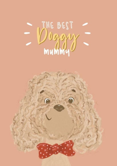 cockapoo cockerpoo Mothers Day Card 42494 created by Lily and Daisy