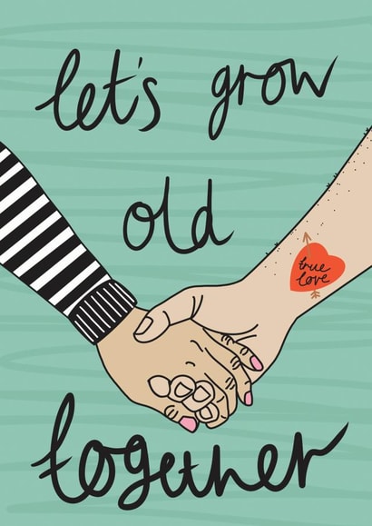 Lets Grow Old Together created by Nelly's Treasures