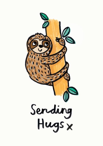 sending hugs friendship Thinking of you Card 18301 created by Jenny Seddon