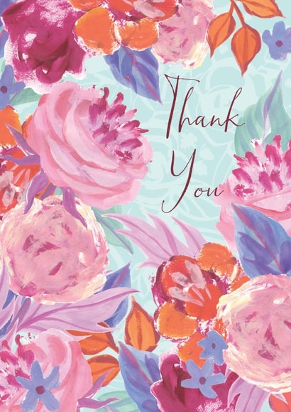 thank you thanks Thank You Card 4038 created by From A Place of Wonder