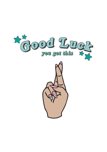 good luck got got this Good Luck Card 18895 created by The Gifting Knot