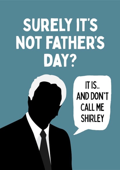 Airplane Movie Fathers Day Card created by Shutterjunkie