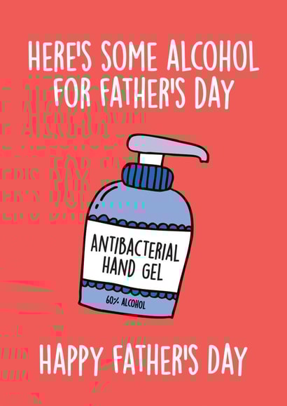 Funny Alcohol Father's Day Card 31073 created by Thirty Mussels
