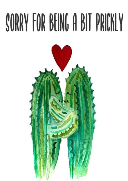Im sorry sorry Card 43472 created by Sophie Guthrie