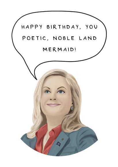 parks and recreation parks and rec Birthday Card 15604 created by Troubled Tuesday