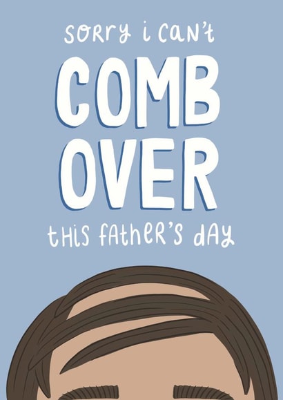 Comb Over Father's Day Card created by Jessica Harvey
