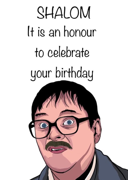 shalom friday night dinner Birthday Card 18928 created by Doublea