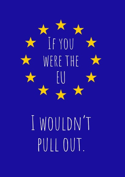 eu european union Anniversary Card 39381 created by Hardly Appropriate