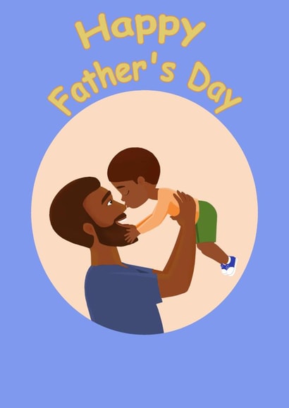 from the kids boy Father's Day Card 30393 created by Leoni Thimara