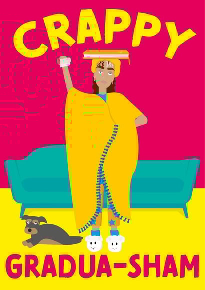 crappy sham Graduation Card 42779 created by @madebyamberjade