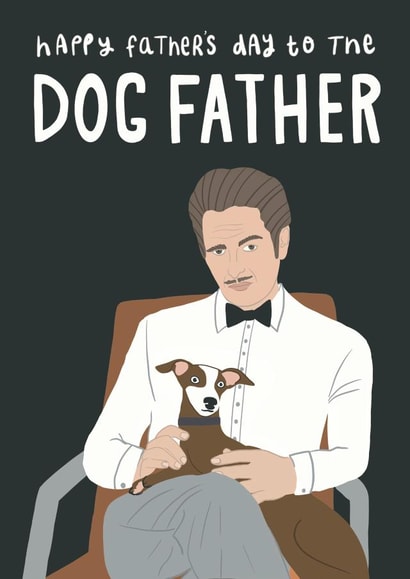 Dog Father Father's Day Card created by Jessica Harvey