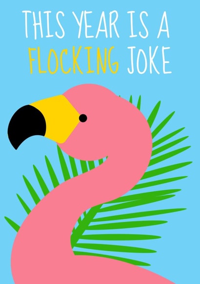 flamingo lockdown card Card 41843 created by Ava Smith