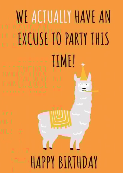 We Actually Have An Excuse To Party This Time created by Alicia Ard