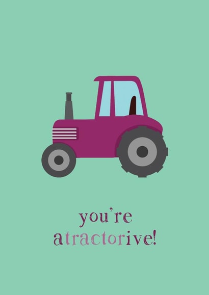 You're a-tractor-ive Card created by LAYERS DESIGNS