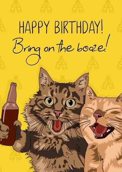 cats birthday Birthday Card 11765 created by Evie Garnett Designs