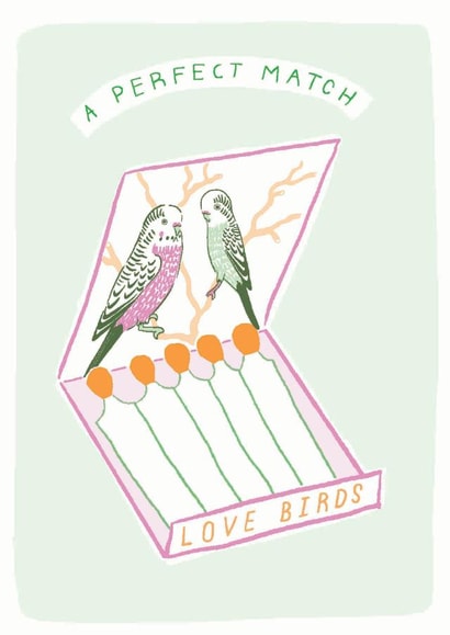 adult birds Anniversary Card 18886 created by Jacqueline Colley