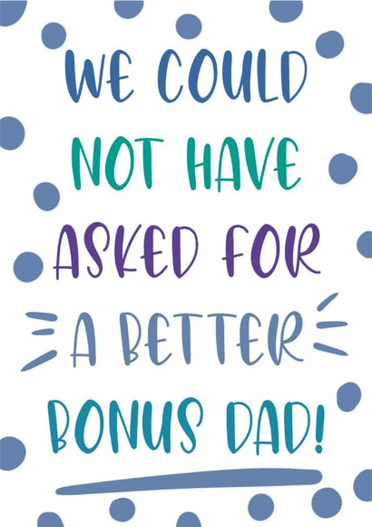 Father Figure Stepdad Card 16404 created by Created by joy