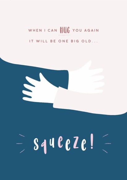 hug big old Just because Card 19011 created by Rodo Creative