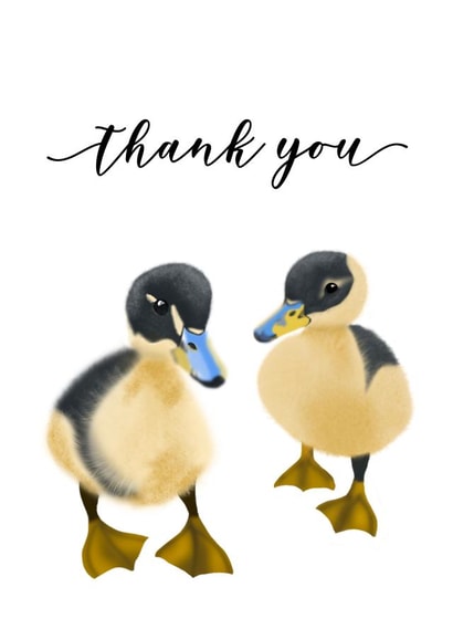 Thank you thanks Card 43345 created by Sneaky Sloth Designs