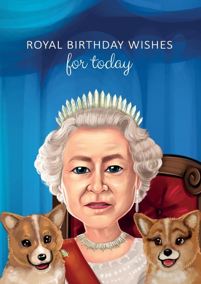 royal wishes Birthday Card 1614 created by Lorraine Stylianou