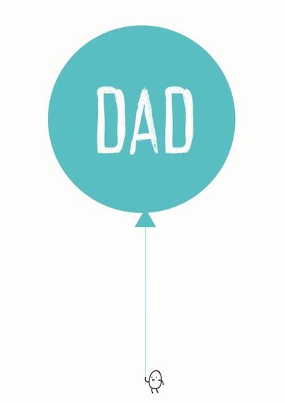 dad balloon Father's Day Card 43730 created by Hole in my Pocket