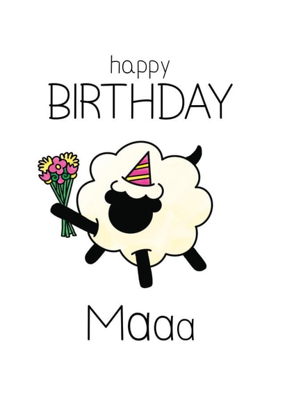 mum cute Birthday Card 17962 created by Bev O'Connor || @oconnordesign