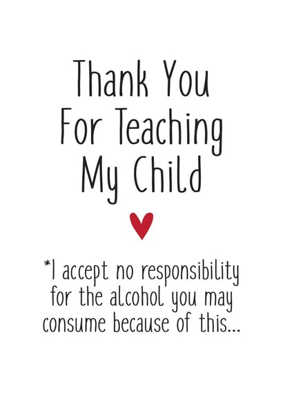 Teacher Thank You Thank You Card 18395 created by Natalie Frost