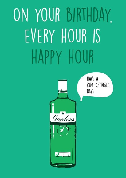 every hour Birthday Card 19129 created by Charlie T