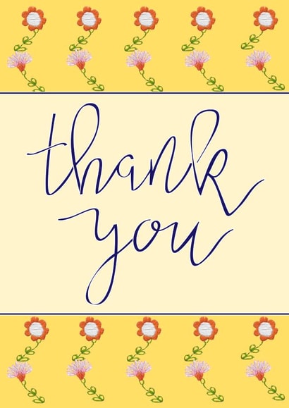 thank you Thank You Card 7511 created by Diane Worth