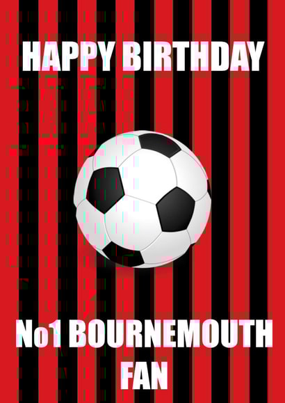 no.1 bournemouth Birthday Card 19141 created by Butlin Designs