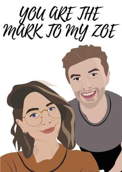 mark zoella Love & Friendship Card 17477 created by TEA Designs