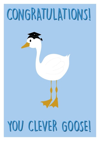 clever goose Graduation Card 19288 created by Designs.By.Meg