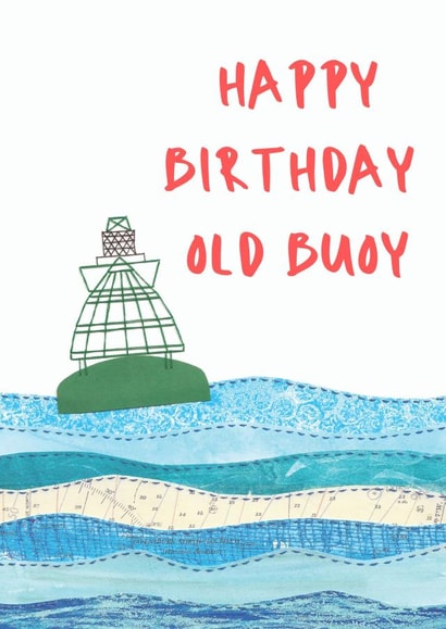 Say Happy Birthday to the Old Boy (Buoy). created by NaviStitch