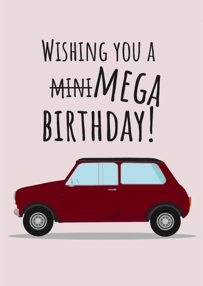 mini mega Birthday Card 17333 created by Haydn Pole