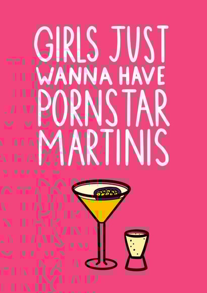 girls just Birthday Card 18727 created by The Pretty Funny Co.