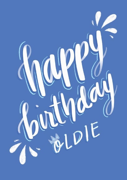 oldie adult Birthday Card 19268 created by Shei Anapi