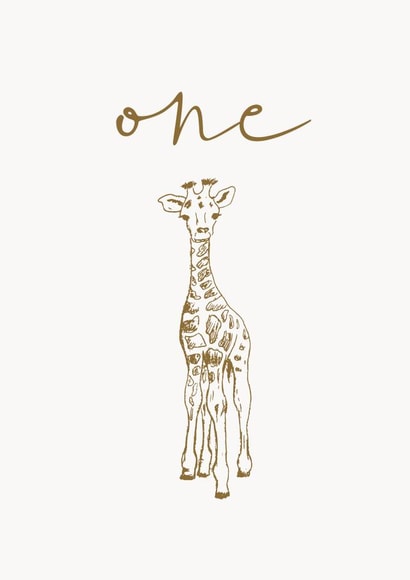 1st birthday card created by AK Designs