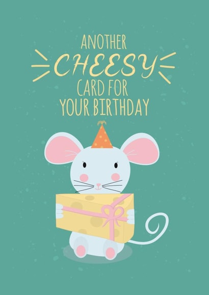 Cheesy birthday created by Spring of colors