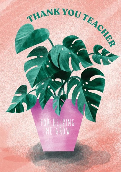 helping grow Thank You Card 16597 created by Kirsten McNee