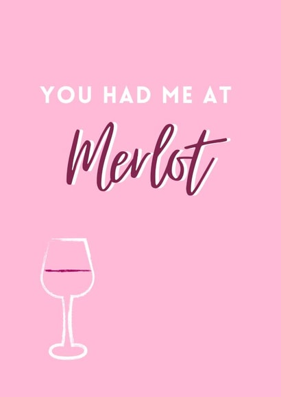 merlot wine Birthday Card 12847 created by Lucille Jackson