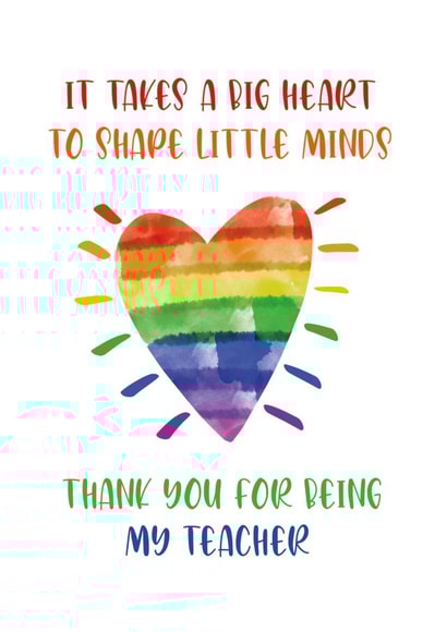 teacher card thank you teacher card Card 40933 created by Created by joy