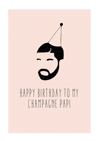 drake rnb Birthday Card 16787 created by Marie Castiglione