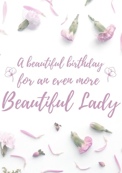 Birthday Woman Card 41324 created by Abbie Blake