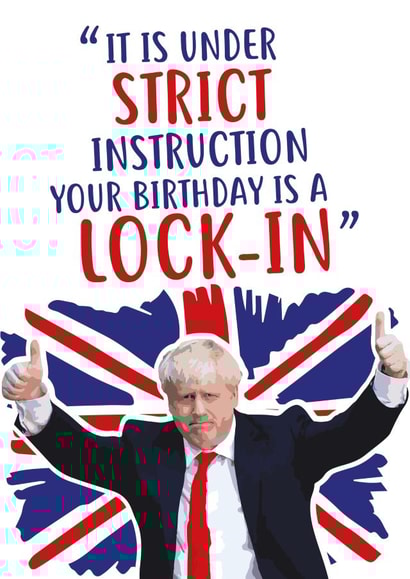 strict instruction Birthday Card 33647 created by @linesbehind