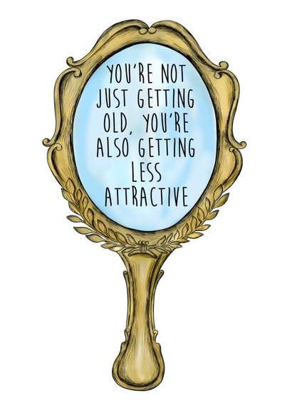 mirror old Birthday Card 15318 created by The Amyverse